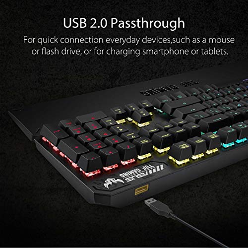 ASUS Mechanical PC Gaming Keyboard for PC TUF K3 Programmable