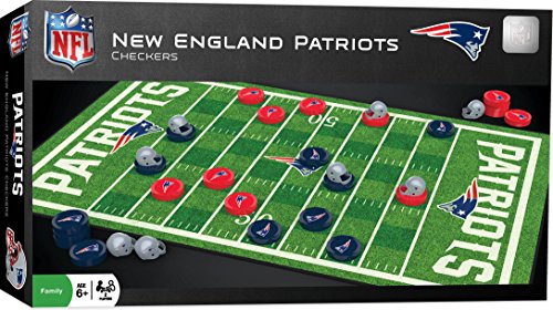 MasterPieces NFL New England Patriots Checkers Game