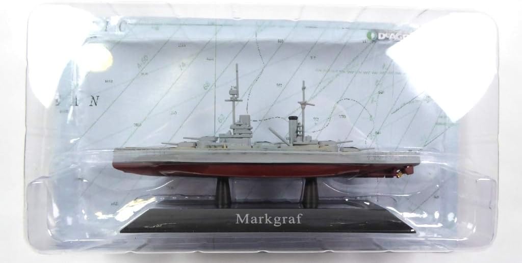 DeAgostini MARKGRAF 1914 Battleship 1/1250 WS37 - Image 4