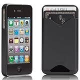 Case-Mate iPhone4 専用 カードホルダー付ハードケース ID Case マット・ブラック CM011678