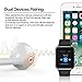 Bluetooth Earbuds, Bilishop Wireless Headphone With Microphone Bluetooth Earbud With Mic for iPhone 7 7 Plus 6S 6S Plus and Samsung Galaxy S7 S8 and Android Phones Earphone Earbud.