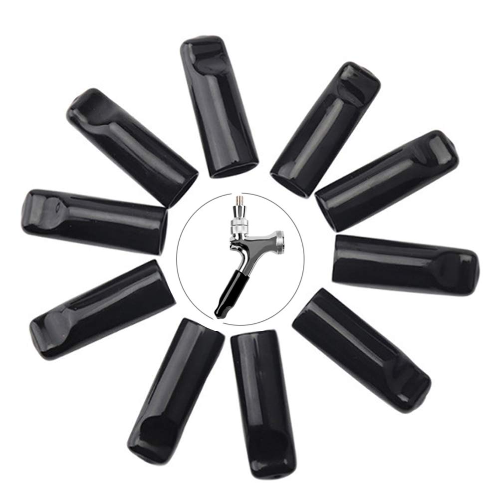 LEGERM Rubber Beer Tap Cover, 10pcs Beer Faucet Cover for Draft Beer Faucet, Sanitary Tap Protector and Outdoor Use