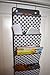 COMPONO Office Supplies Storage Organizer Includes 2 Over Door Hangers, 6 Pocket Chart for Home, Business, Clothing, and School Organizers (Trellis Pattern)