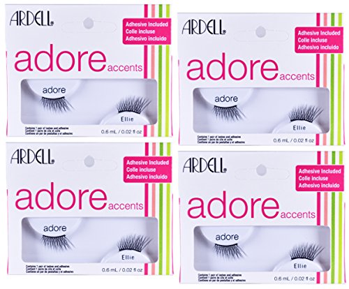 False Eyelashes Adore Accent Lash Ellie, 4 pack by Ardell False Eyelashes Adore Accent Lash Ellie, 4 pack by Ardell