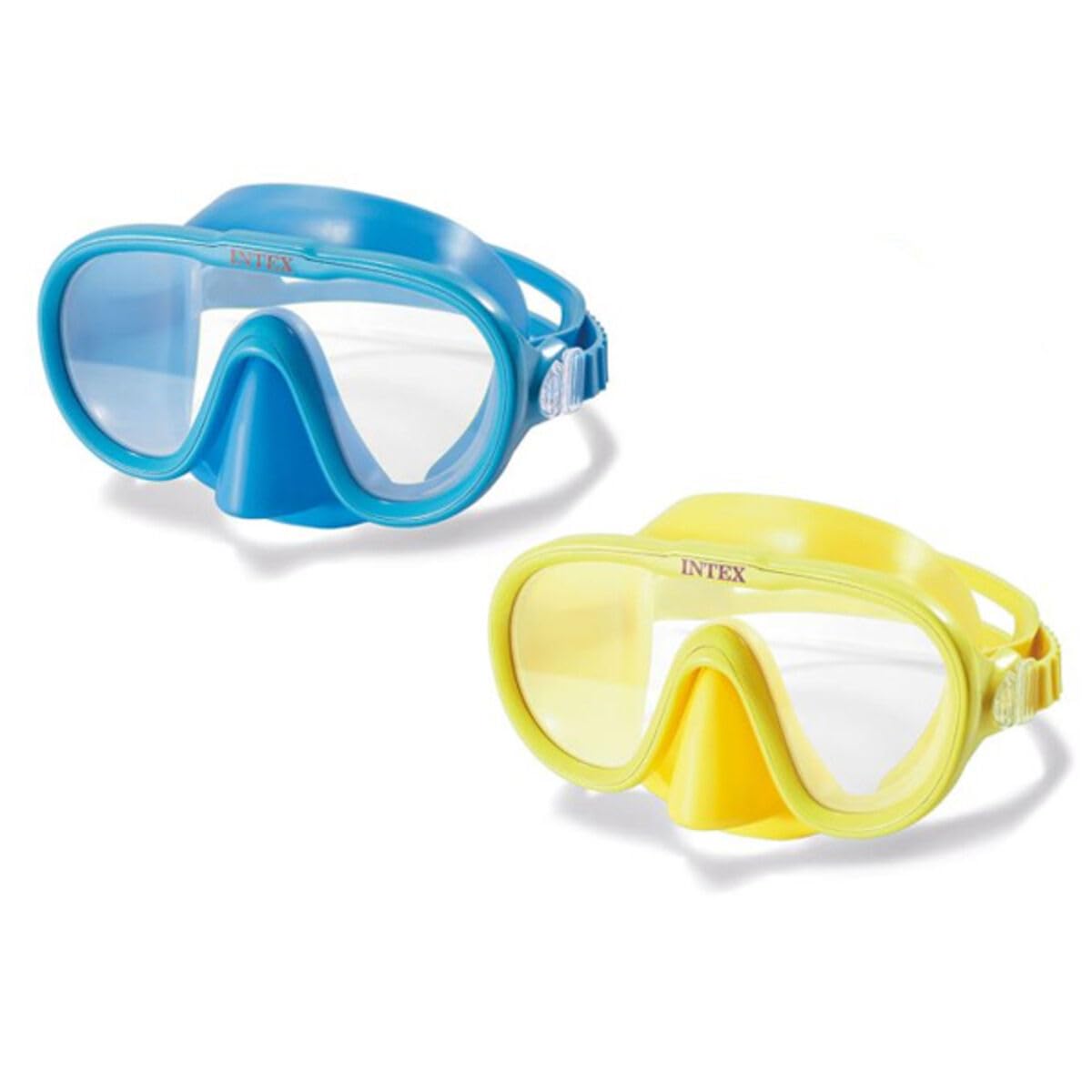 INTEX 55916, Unisex Baby Mask, Blue or Yellow