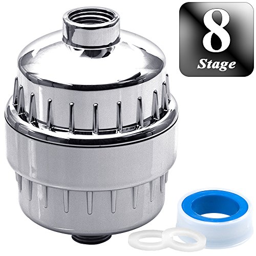 Buy ADVcer 8 Stage Bath Shower Filter with 5 Micron Multilayer Filter