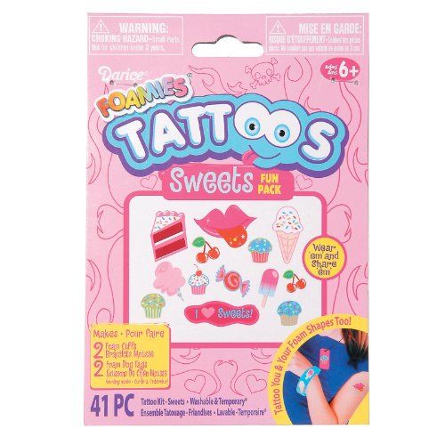 Foam Monkey Tattoo Activity Kit Party Accessory