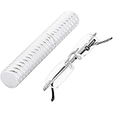 TERAISE Upgrade Lightweight Reading Glasses Frameless Readers clear lens for Men and Women w/Pen Clip Tube Case