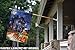 Toland Home Garden 28x40 Inch Double Sided House Flag Halloween Flag, Spooky Manor Spooky Halloween Garden Flag For Outdoor Yard Flag Decoration