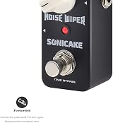 SONICAKE Noise Wiper Noise Gate Pedal True Bypass Analog Gate view 3