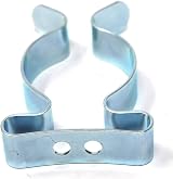 fiXte 5x BZP Spring Steel Tool Clips 38mm Storage Shed Workshop Garage Home view 3