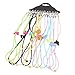 Colorful 12pcs Nylon Cord Elastic Adjustable Safety Kids Eyeglass Rope Chains Holder Eyewear Cord Neck Strap