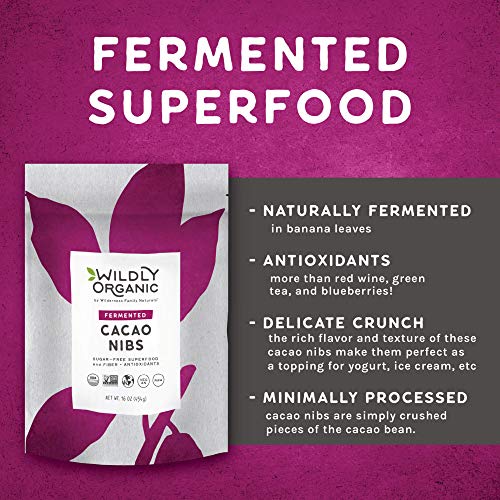 Wildly Organic Fermented Cacao Nibs Organic Organic Chocolate