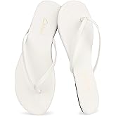 Cheval Flat Leather Flip Flops for Women, Comfortable Dressy Thong Sandals 2026 Summer and Spring Vacation Essentials, Chanclas Para Mujer