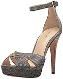 Nine West Women's Dryday Fabric Heeled Sandal