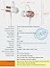 KLOKOL Wireless Bluetooth Headphones, Sports Running Headphones Lightweight Stereo Noise Cancelling Sweatproof with Mic Earbuds Cordless Earphones in Ear Headsets for iPhone Gym Workout (Rose Gold)