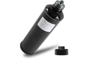ZYNODRIVE 34724 A/C Recycling Filter Drier Spin-On Filter Compatible for Robinair Refrigerant Recovery Machine 17700 34134 34234 34300 34700 34800 34900 34888 34988 34288 34788 Series etc, Black