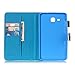 UUcovers for Samsung Galaxy Tab A 7.0 inch 2016 Case SM-T280/ T285 Folio Stand Smart PU Leather Magnetic Wallet TPU Shockproof Cover with Pencil Holder Card Slots [Auto Sleep/Wake], Golden Butterfly