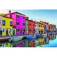 1000 Piece Puzzle for Adults - Colorful Venice Jigsaw Puzzle