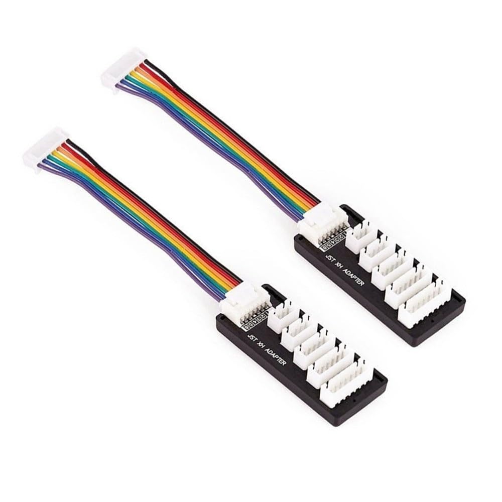 Taikuwu JST XH Parallel Charging Board 2-Pack - Balance Charging Adapter for 2S-6S LiPo Batteries, Compatible with B6/B6AC/A6 Chargers & RC Power Supplies