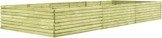 Lechnical Jardinera,Jardinera Rectangular de Madera,Semillas de
