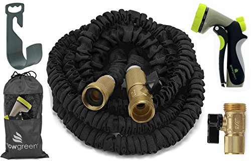 Garden Hose, 50 Ft, Heavy Duty Expanding Water Coil Best Flexible