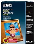Epson Photo Paper GLOSSY (8.5x11 Inches, 100 Sheets) (S041271)