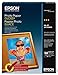 Epson Photo Paper GLOSSY (8.5x11 Inches, 100 Sheets) (S041271)