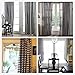 LGHSPOM Buffalo Plaid Curtains Black and White Curtains Buffalo Check Curtains Buffalo Plaid Decor for Christmas, Thanksgiving Farmhouse Curtains for Living Room, 53x84inch Pack of 2