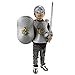 Luerme Kids Knight Armour Set Role Play Costume Dress-up (Golden Gragon)