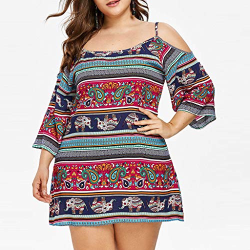 2 Dress+Shoulder+Bohemian+Straight+Lightweight