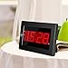 Timegyro Digital Wall Clock Battery Operated - LED Display Digital Alarm Clock Battery Powered Only, Brightness Adjustable, 12/24Hr