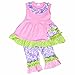 Unique Baby Girls Damask Easter Bunny Easter Outfit