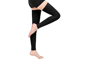 Wegitcs 20-30 mmHg Compression Stockings for Women & Men,Thigh High Medical Compression Socks,Support Graduated Compression Hose Sock for Treatment Varicose Veins Swelling-Closed Toe/Open Toe/Footless