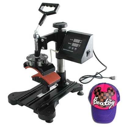 ZENY 5 in 1 Heat Press Machine Pro 12" x 15" Swing Away Multifunctional Digital Transfer Sublimation Hat Plate Cap Heat Press Machine for T-Shirt - Image 7