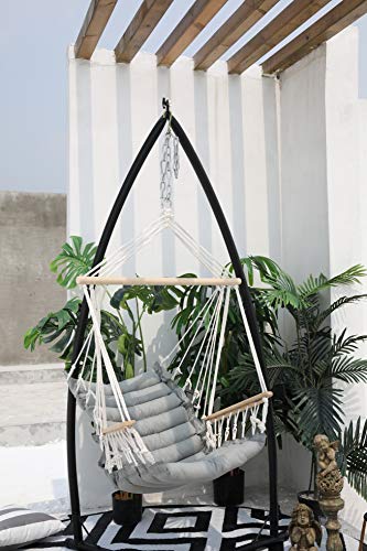 Ass Design Hängesessel Stoffsessel Schwebesessel Hängekorb Maly mit extrem gemütlichem 6cm dicken Sitzkissen und… – Bild 6