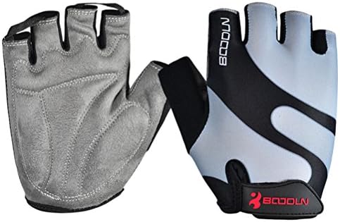 Men's Half Finger Outdoor Anti-Slip Breathable Cycling Gloves Fitness Sunscreen Racing Sports Gloves