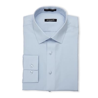 Pierre Cardin Men's Slim Fit Long Sleeve Dress Shirt Maldives Ubuy