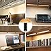 Albrillo LED Under Cabinet Lighting with Remote Control Timer, 900lm Dimmable Under Counter Lights for Kitchen Closet Shelf, Warm White 3000K 3 PCS