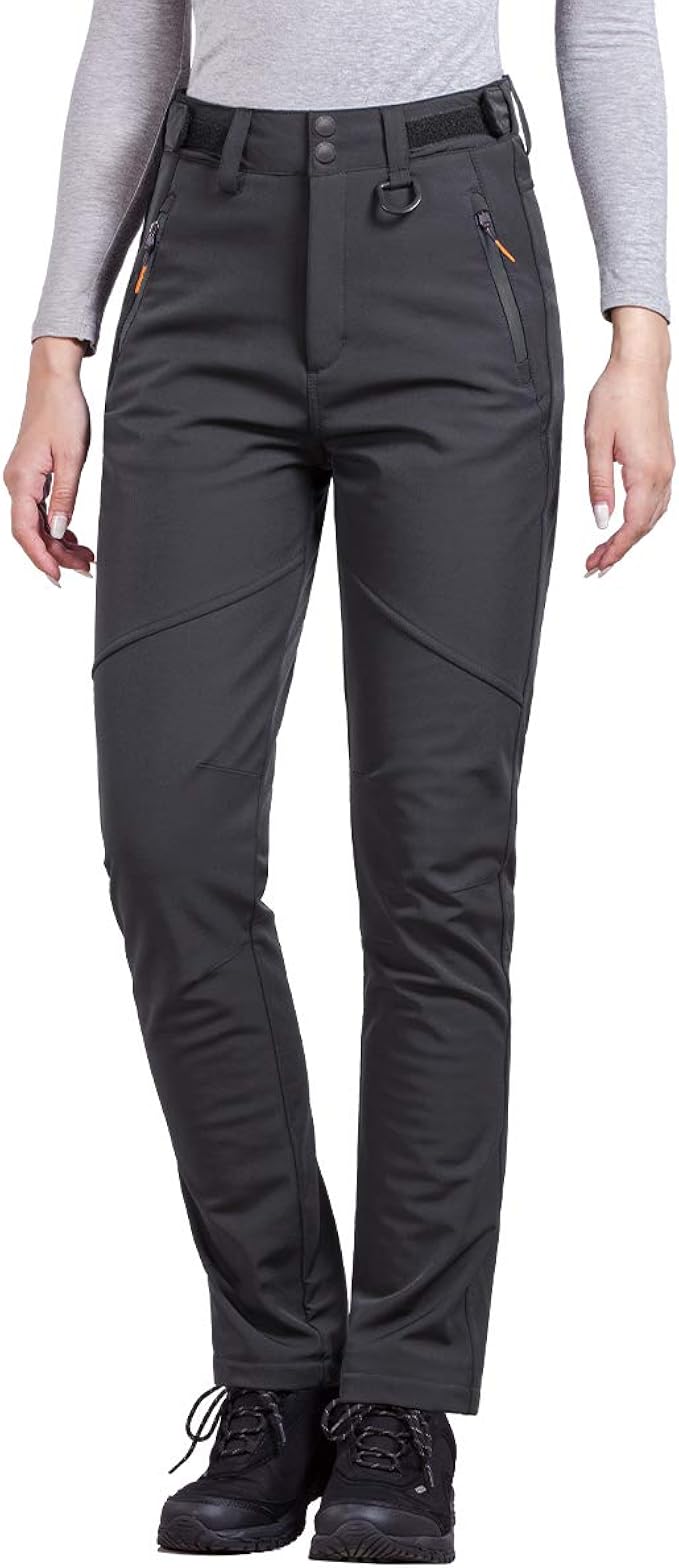 thumbnail image 2 of Men's Waterproof Denim Ski Snowboard Pants - Windproof Outdoor Trousers (Blue/Black) 2 of 3