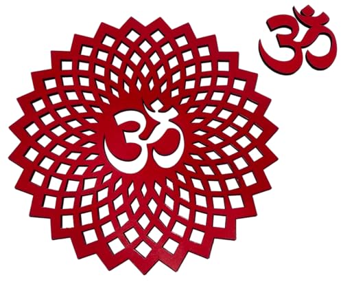 Om Round Wall Art 20x20cm
