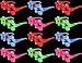 Set of 12 VT Flashing LED Multi Color 'Super Star' Light Up Show Party Favor Toy Glasses (Colors May Vary)