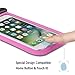 uFashion3C [Home Button Compatible] Universal Waterproof Case Bag Pouch [With Armband, Lanyard] for iPhone 7 7 Plus [IPX8 Certified to 100 Feet] (i7-Pink)