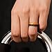 ThunderFit Silicone Wedding Bands for Women, Rubber Wedding Rings with Diamond Pattern 2.6mm Wide 2.1mm Thick - 1/4/8 Variety Multipack