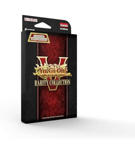 Amazon.com: Yu-Gi-Oh! Rarity Collection 5 Booster Box : Toys & Games
