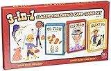 Cartamundi USA 3-in-1 Classic Children's Card Game Set