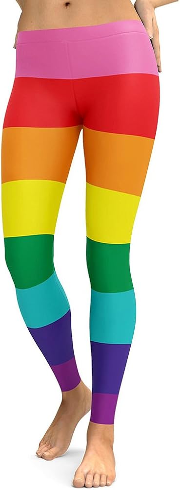 Sister Amy Women's High Waist Skull Printted Ankle Elastic Tights Legging