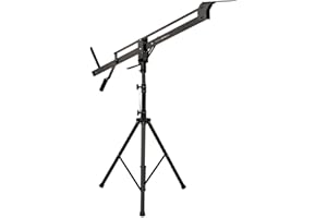 PROAIM 4' Astra Compact Video Camera Jib/Crane with Stand. Payload-8kg/17.6lb. Includes LCD Mount & Counterweight Post (JB-AS