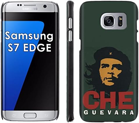 Samsung Galaxy [S7 EDGE] Phone Cover, Che Guevara- Black Slim Clip-on Phone Case for [Samsung Galaxy [S7 EDGE]]