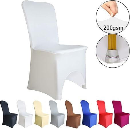 Tts 10 20 50 100 Spandex Lycra Housses De Chaise Extensible